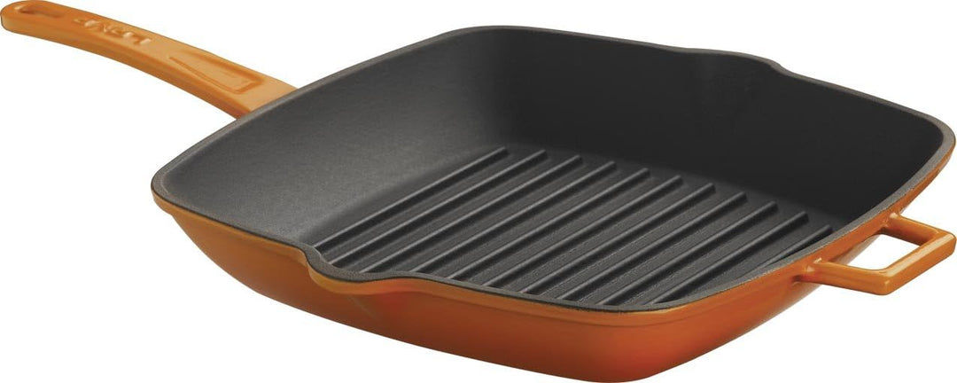LAVA GRILLPAN M/TEGENGREEP 320X260 MM LVPGT2632K0O ORANGE/BLACK 26x32cm Farbverlauf Orange, 26x32cm