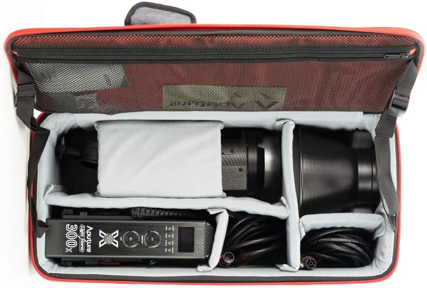 Aputure 300X (V-Mount) LED Video Licht,Bi-Farbe 2700–6500K,Sidus Link App,Eingebaute Beleuchtungseff
