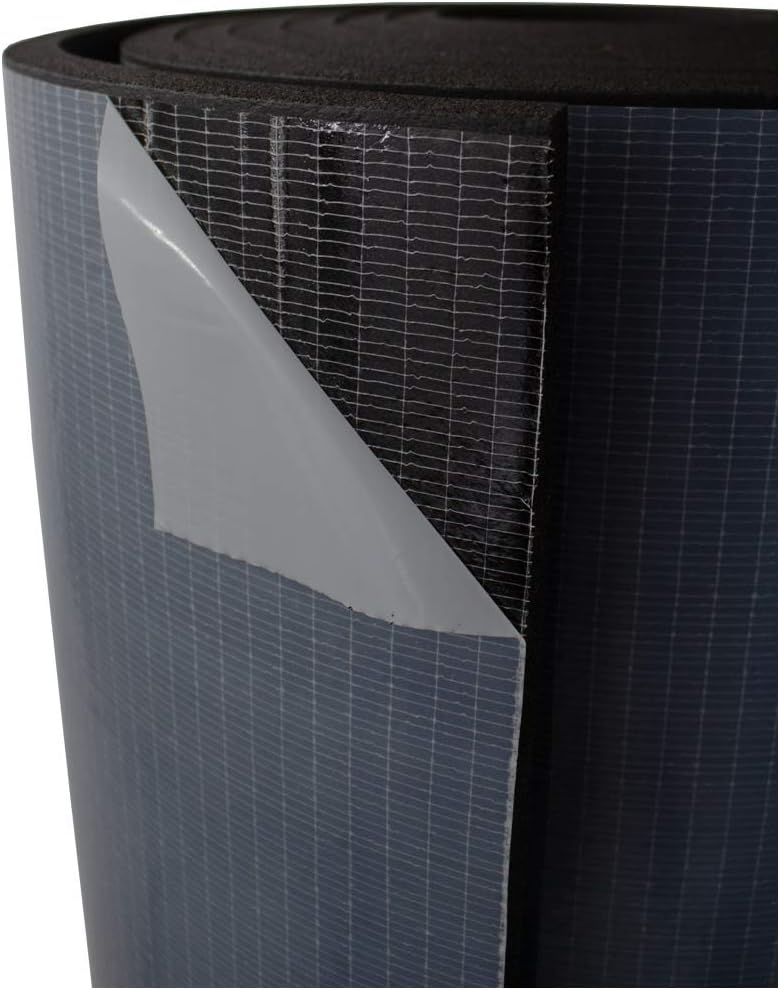 Original Armaflex XG selbstklebend 9/13/19/25/32mm/Deutsches Produkt (19mm/6m², 19 mm, 6 m², schwarz