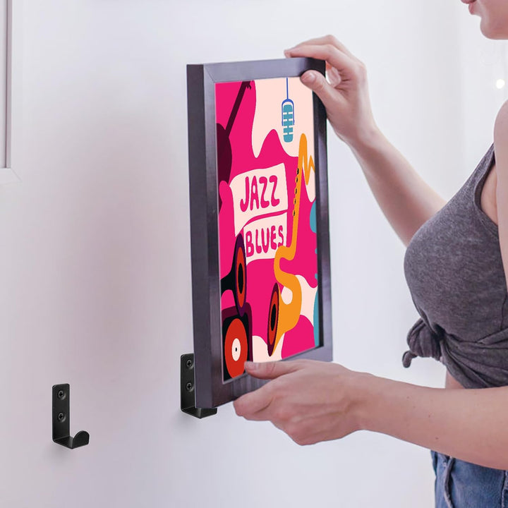 Diakey 28er Pack Vinyl-Platten Wandmontage-Displayhalter, Edelstahl-Vinyl-Platten-Speichergestell Wa