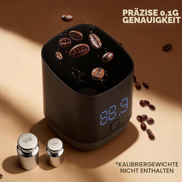 Kaffee Waage, Digital Coffee Scale för Espresso &amp; Pour-Over Wiederaufladbare Feinwaage Kaffee 0.1g m