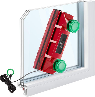 Tyroler Fensterreiniger mit regulierbarer Magnetkraft Glider D-4 | Fensterputzen leicht gemacht | Gl