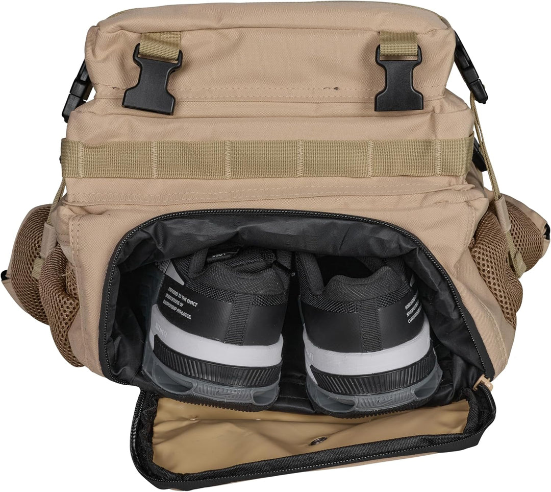 ELITRAINX ELITEX TRAINING Militär-Rucksack, 45 l, wasserdicht, Sport, Flugzeugkabine, CrossTraining,