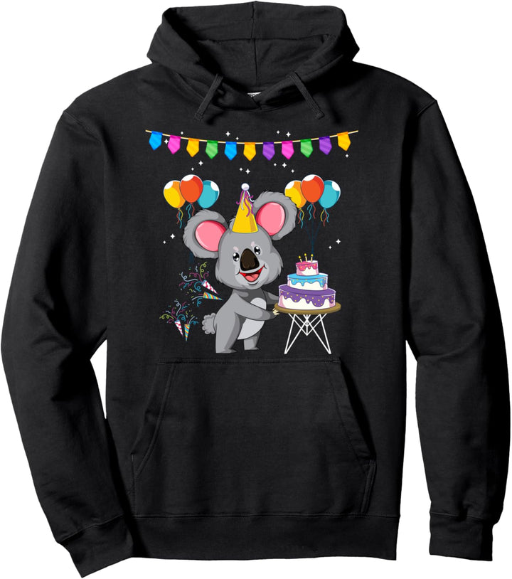 Party Koala Ballon Australien Zoo Tier Kinder Geburtstag Pullover Hoodie