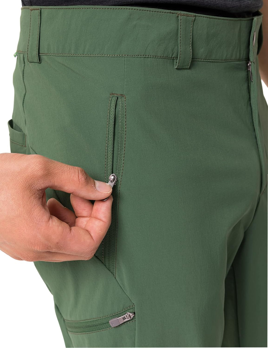 VAUDE 42642 Men's Farley Stretch Zo Pants Ii Hose Woodland 52, Woodland 52