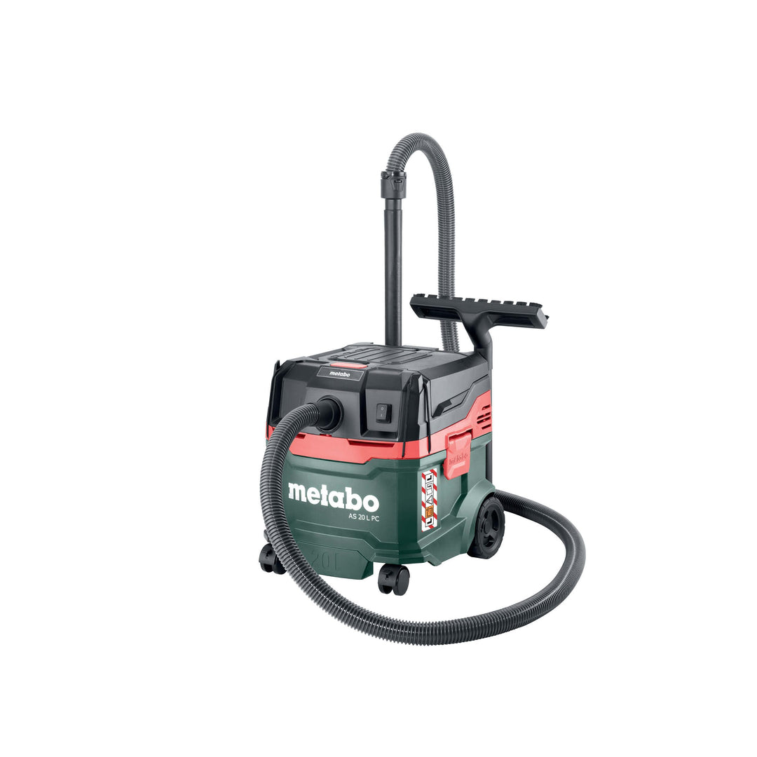 metabo AS 20 L PC Allessauger – 602083000 – Nass-/Trockensauger mit integrierter Filterabreinigung –