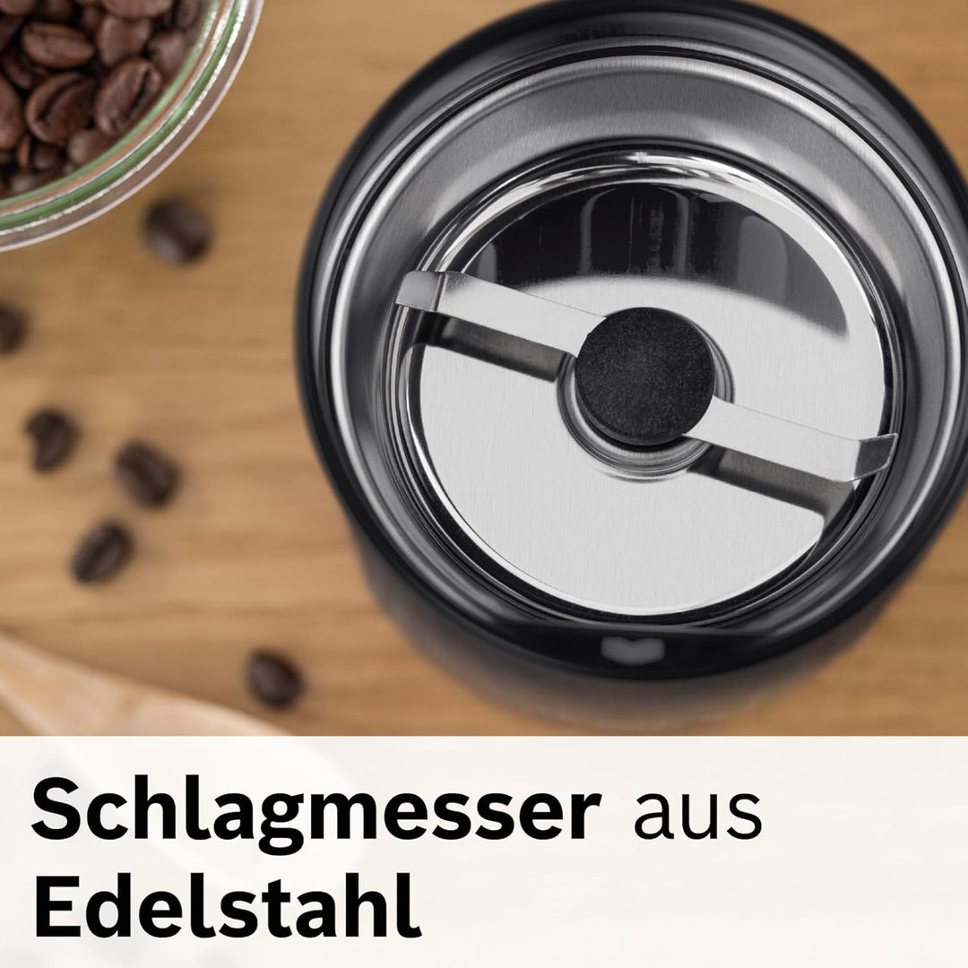 Bosch Hausgeräte TSM6A013B Kaffeemühle, Schwarz