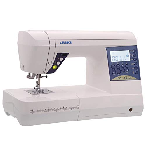 Juki HZL-G320 Computer Nähmaschine, Kompakt-Praktisch-Vielseitig, für kreative Köpfe, aus Aluminium,