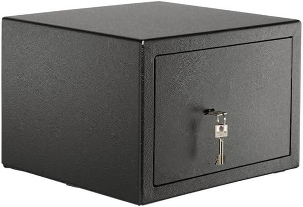 Burg Wächter Möbeltresor mit Schlüssel, Home-Safe, Sicherheitsstufe B, Feuerschutz DIN 4102, VdS-gep