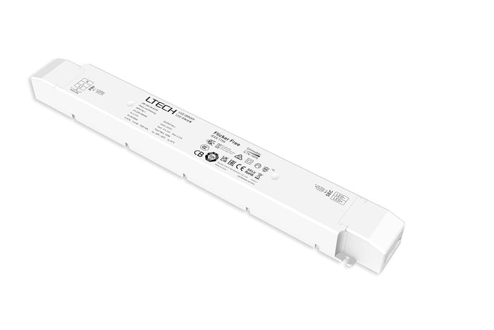 LIGHTEU®, 150 W 24 V DC 6,25 A TRIAC LED dimmbares Treiber-Transformator Netzteil, 3 in 1 Unterstütz