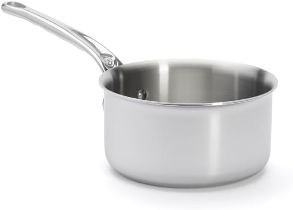 DeBuyer 3706.16 Kasserolle, Edelstahl, silber, 22,9 x 16 x 8,9 cm 22.9 x 16 x 8.9 cm, 22.9 x 16 x 8.