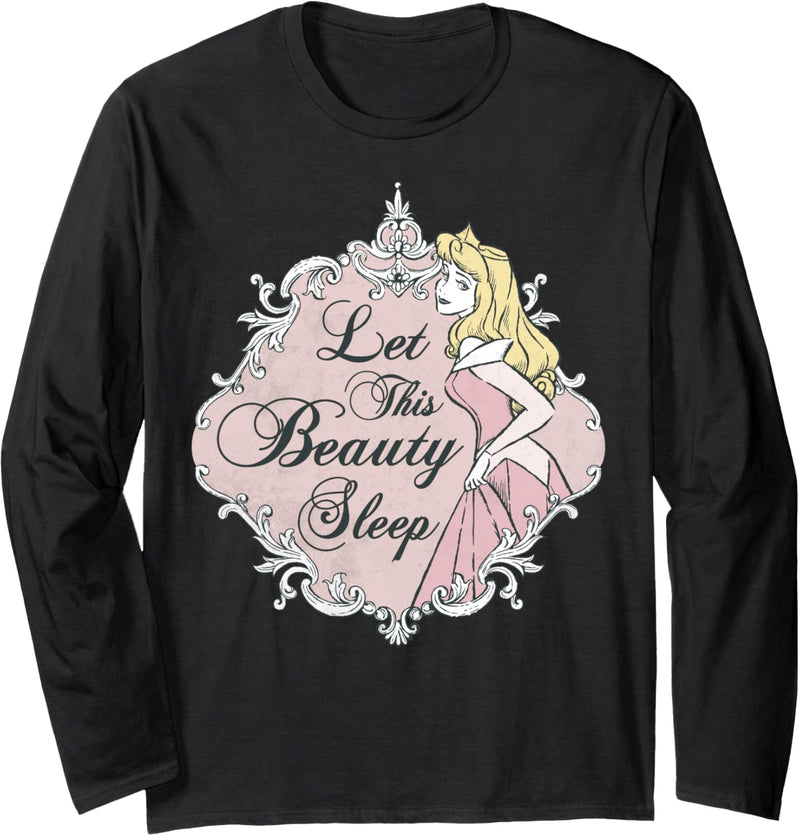 Disney Sleeping Beauty Aurora Let Me Sleep Langarmshirt