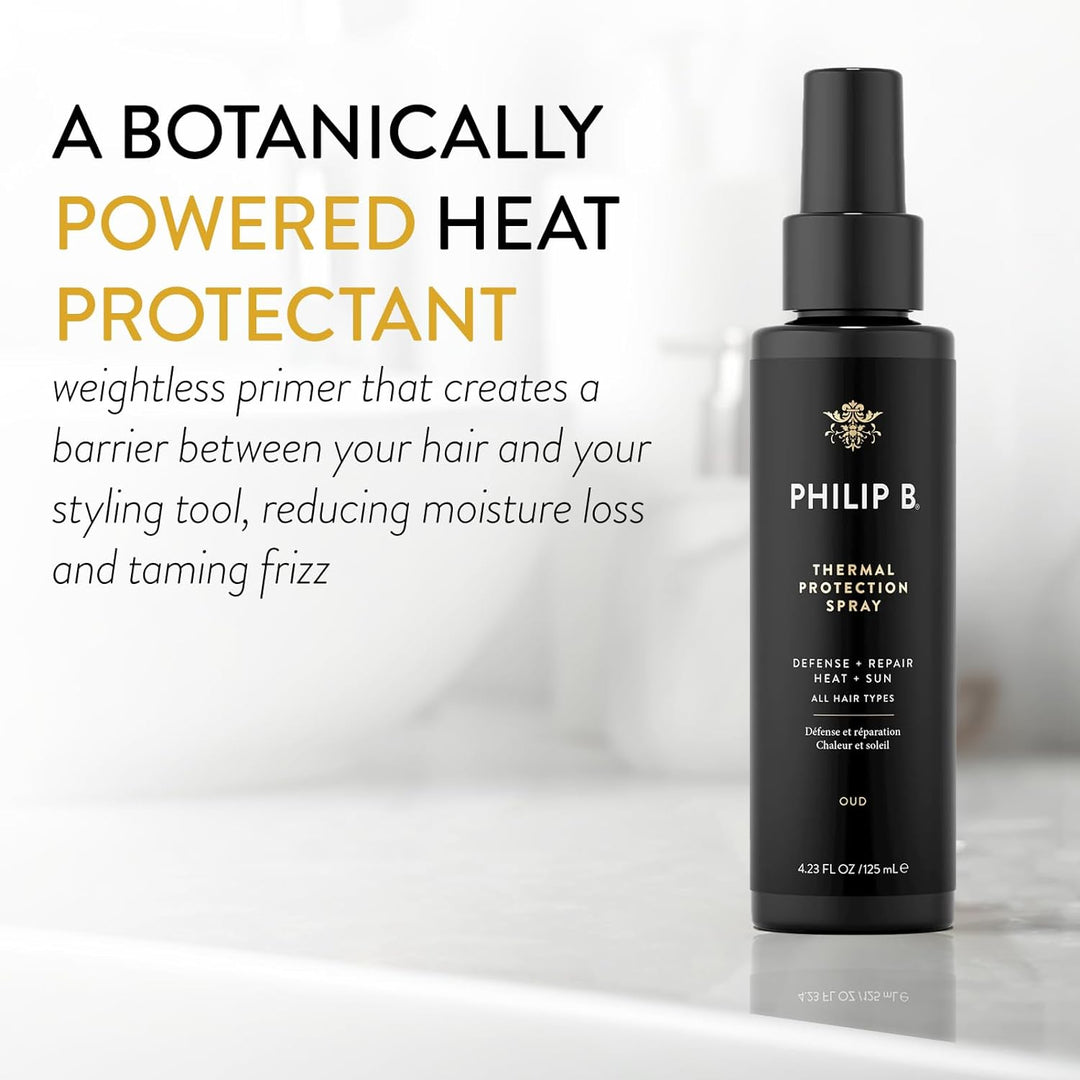 Philip B Oud Royal ThermalProtection Spray, 125 ml Unparfümiert 125 ml (1er Pack), Unparfümiert 125
