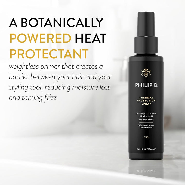 Philip B Oud Royal ThermalProtection Spray, 125 ml Unparfümiert 125 ml (1er Pack), Unparfümiert 125