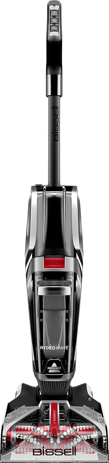 Bissell 2571N HydroWave Teppichreinigungsgerät, Plastic, 2.3 liters + Hartboden-Bürstenwalze | Origi