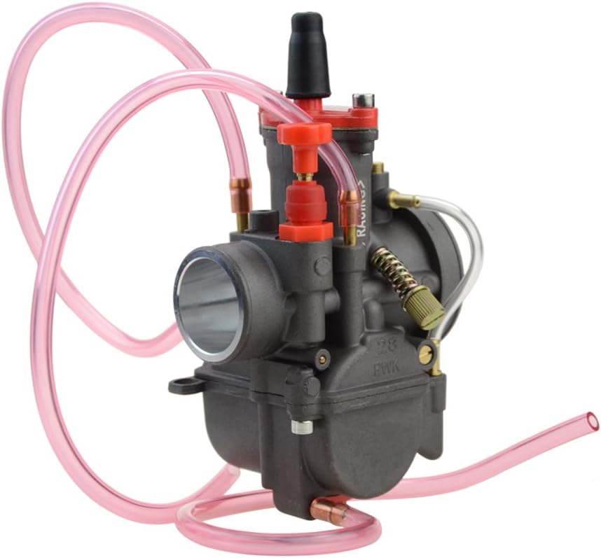 GOOFIT 28mm PWKVergaser Ersatz für 2 oder 4 Hub Motor 125cc 250cc Motorrad Dirtbike Scooter 28mm Ver