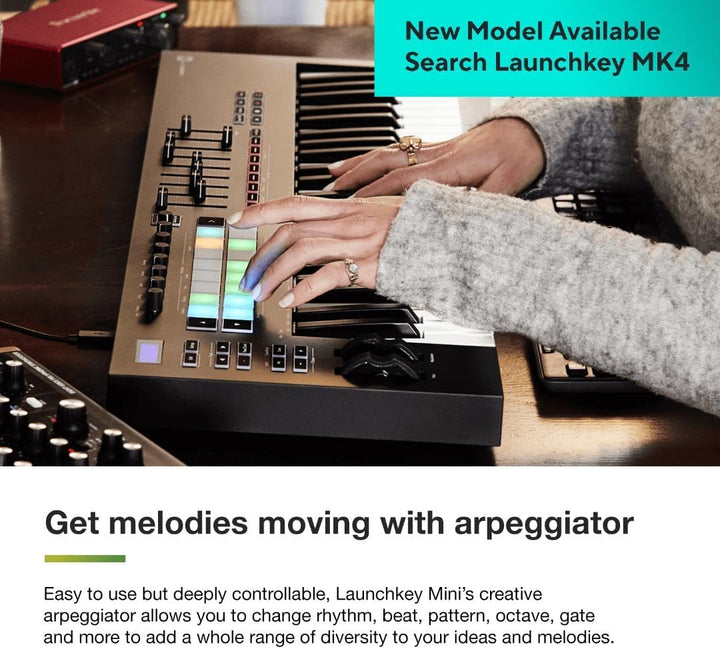 Novation Launchkey 61 [MK3] MIDI-Controller-Keyboard – Nahtlose Integration in Ableton Live. Akkordm