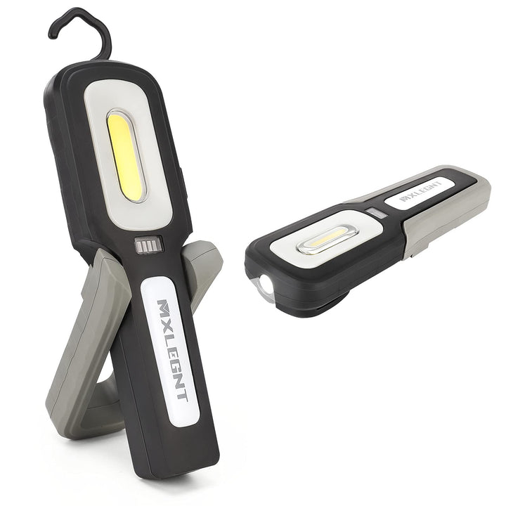 MXLEGNT LED Arbeitsleuchte Taschenlampe Arbeitslamp: Aufladbar 20W COB Inspektionsleuchten Werkstatt