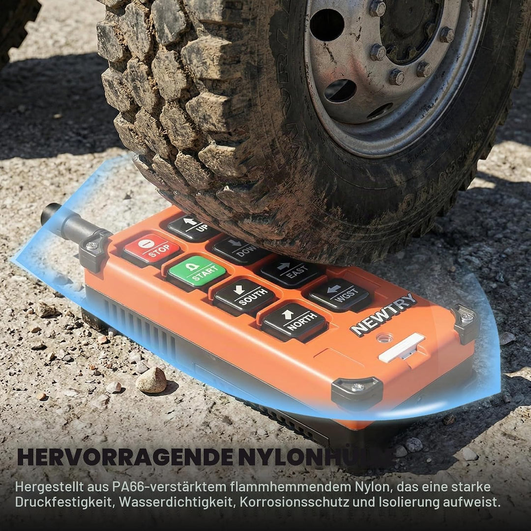 NEWTRY 12V Drahtlose Kranfernbedienung Hohe Qualität Sender & Empfänger für Industrielles Elektrisch