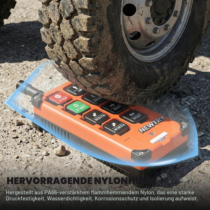 NEWTRY 12V Drahtlose Kranfernbedienung Hohe Qualität Sender & Empfänger für Industrielles Elektrisch