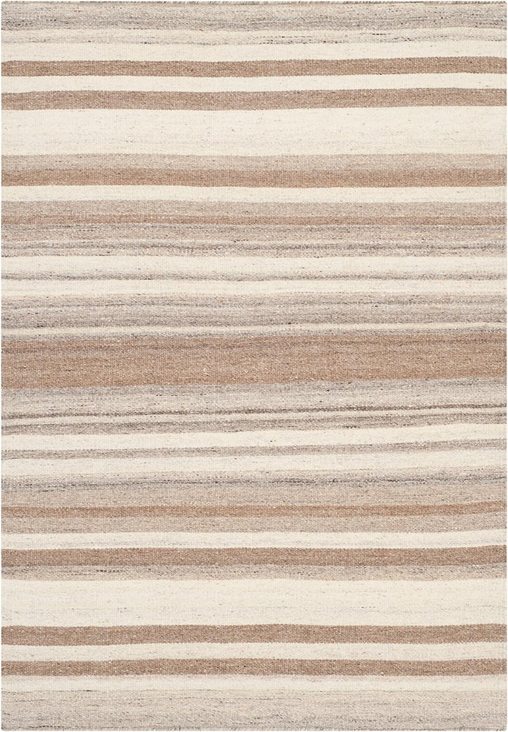 SAFAVIEH Zeitgenössische Teppich für Wohnzimmer, Esszimmer, Schlafzimmer - Dhurrie Collection, Kurze