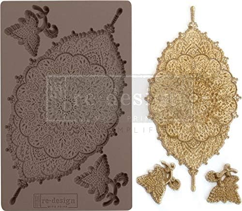 Redesign With Prima 655350641047 Morocco Emblem Clay, Soap Making Molds,Pottery & Modeling Clays, Si