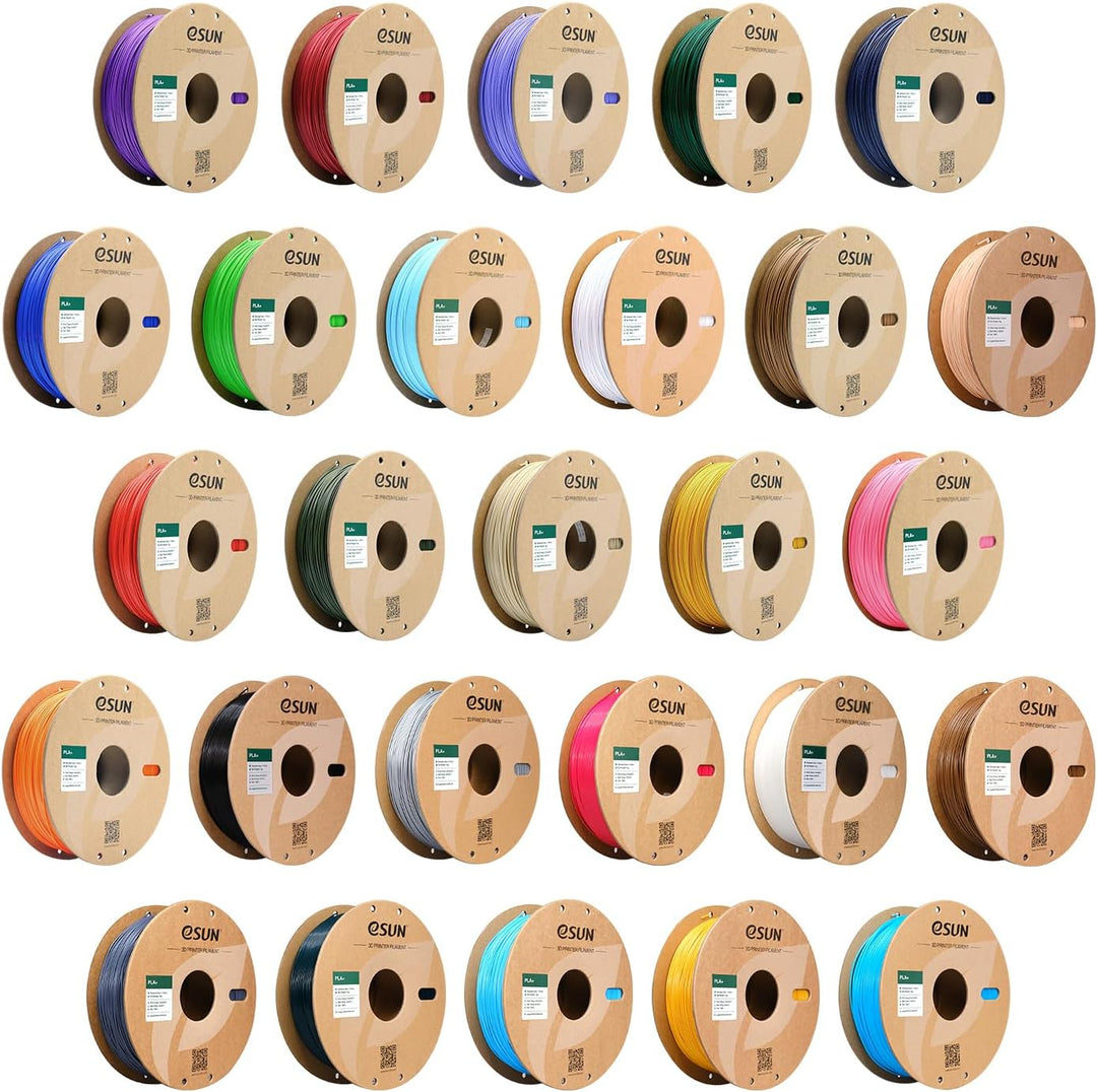 eSUN PLA+ Filament 1,75 mm, verstärkt Zähigkeit 3D-Drucker PLA Plus, Massgenauigkeit +/- 0,03 mm, 1