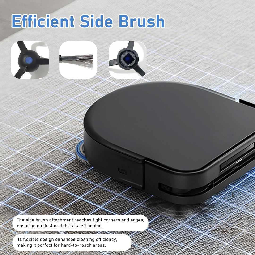Zubehör Set für ECOVACS DEEBOT X5 Omni / X5 Pro Staubsauger Ersatzteil, Hauptbürste,4 Wischtücher,3