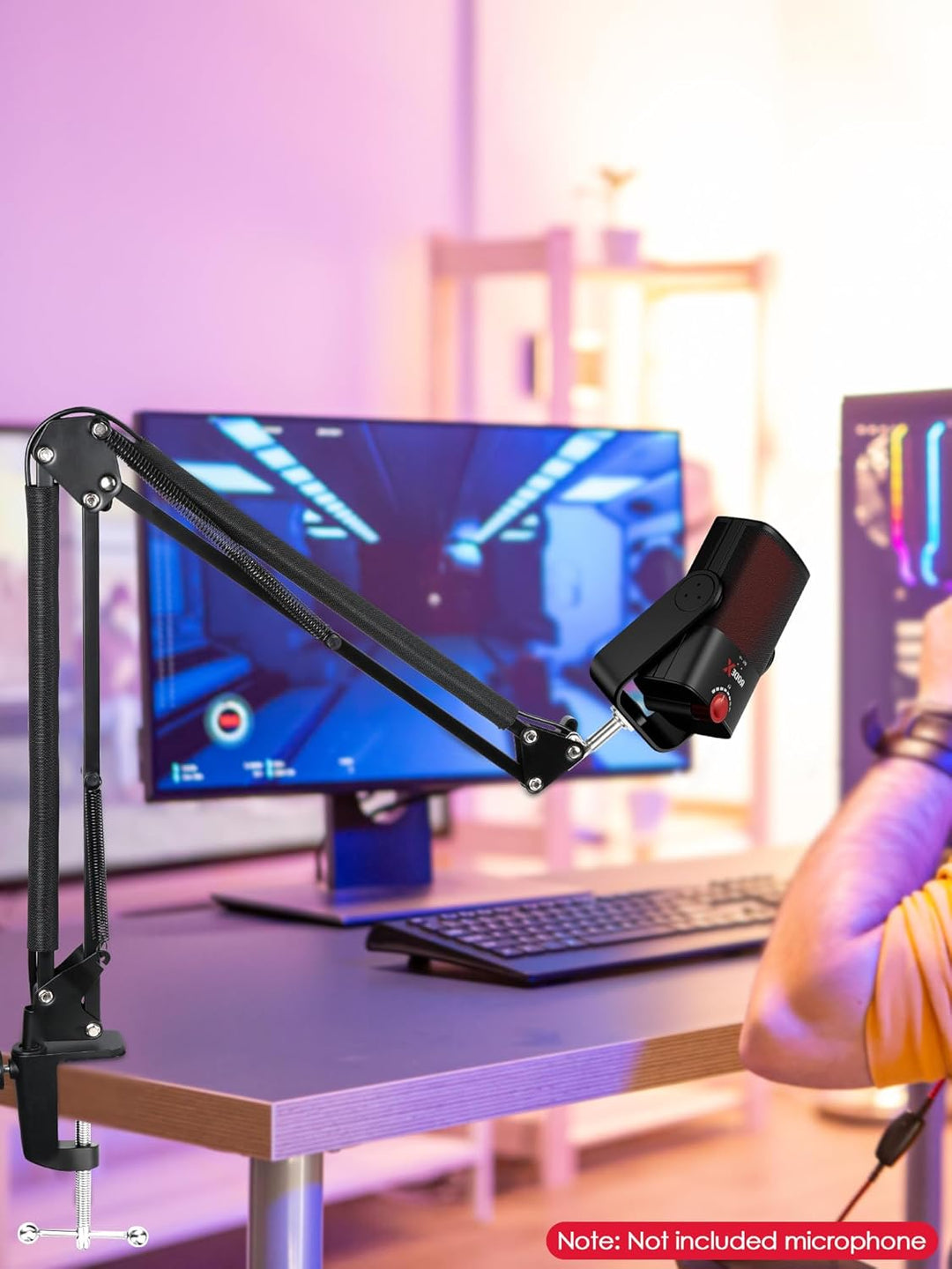 YOUSHARES Mikrofonarm für Rode NT-USB+ - Profi Microphone Arm Ständer kompatibel mit Rode NT-USB, NT