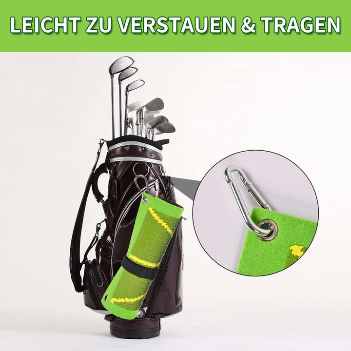 Maxee Golf Trainingshilfen Mat, Golf-Trainingsmatte zur Schlagerkennung für Swing Detection Batting,