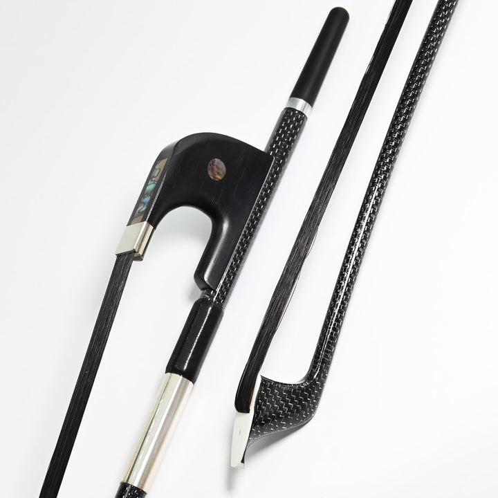 VINGOBOW 200BGB Bassbogen aus geflochtener Karbonfaser in 4/4-Grösse, 76 cm, für professionelle Spie