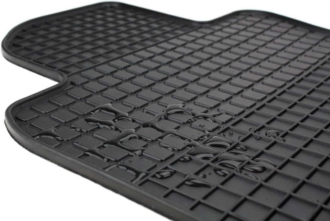 Kfzpremiumteile24 Gummimatten Kompatibel mit Cooper ab 03/2014 Premium Fussmatten Allwetter Schwarz