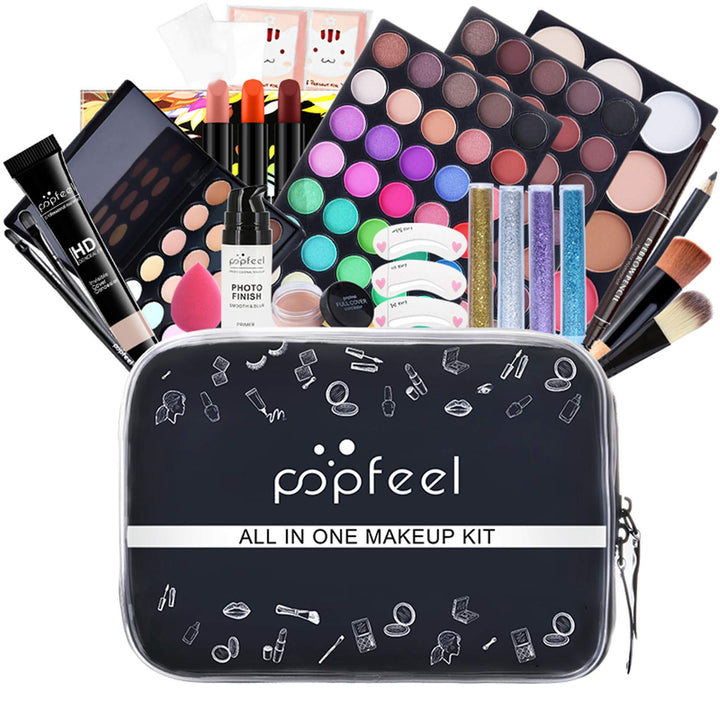 FantasyDay Multifunktions Exquisite Kosmetik Geschenkset Make-up Schmink Kit für Gesicht, Augen und
