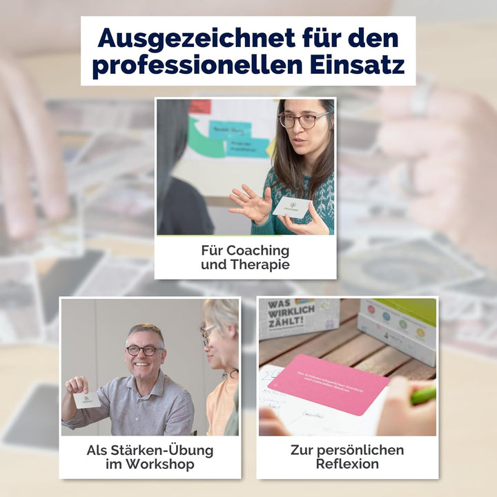 metaFox "Was wirklich zählt! - 80 Wertekarten für Coaching, Workshops & Therapie - Für Life Coaching