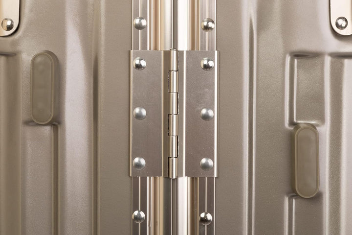 Travelhouse Koffer London 65 cm – Aluminium-Rahmen, Polykarbonat Hartschale, 67L Volumen, 4X Silent