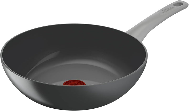 Tefal C42719 Renew On Wokpfanne 28 cm | Keramikversiegelung | umweltfreundlich recycelt | Thermo-Sig