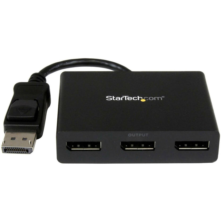 StarTech.com 3-Port Multi-Monitor DisplayPort Adapter, DP auf 3x DisplayPort 1.2 Splitter, Dual 4K 3