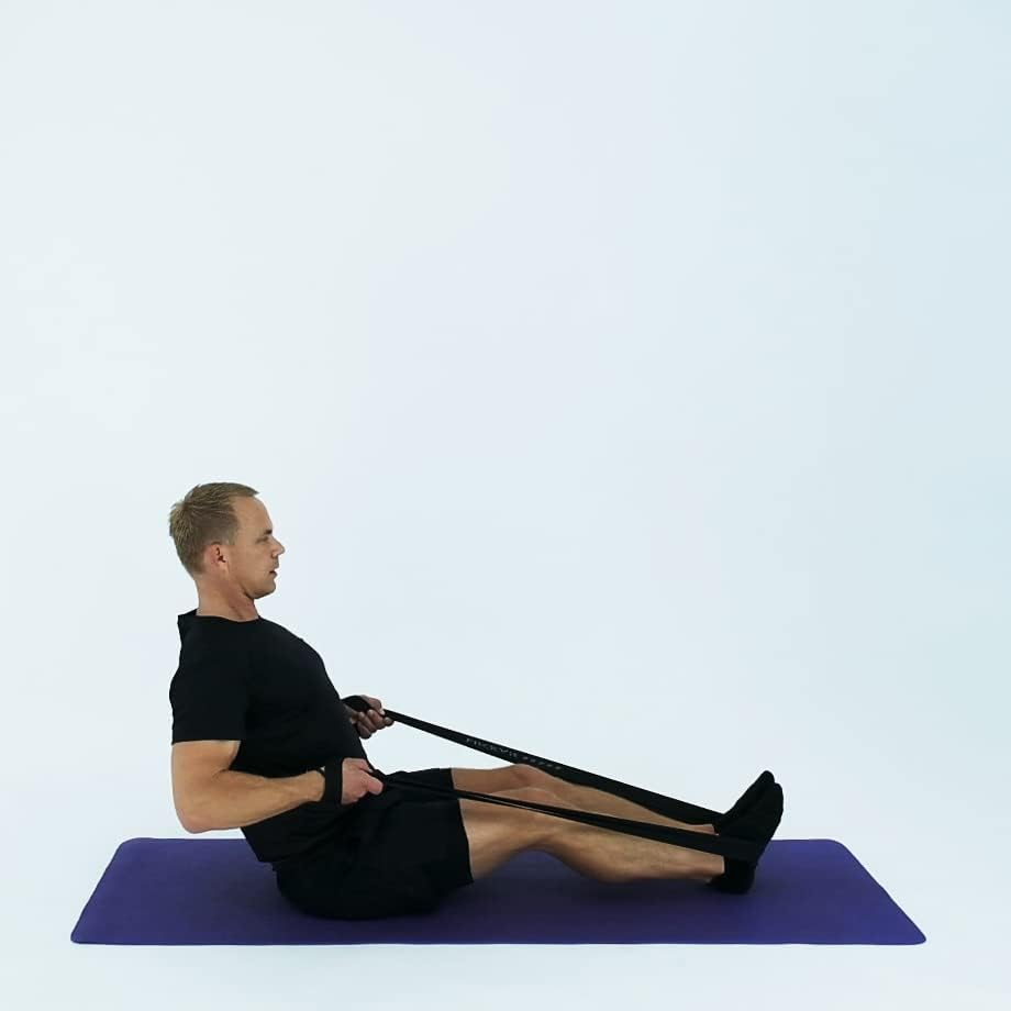 FlickVit Fitnessbänder 4er Set- Professional (4 & 5) inkl. Tragebeutel, Fitnessband Stoff, Klimmzugb