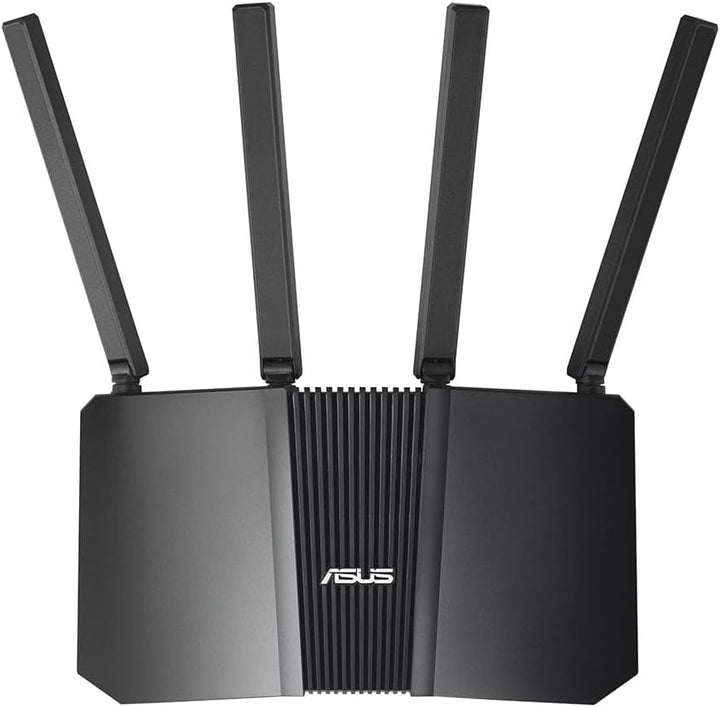 ASUS RT-BE59 WiFi 7 AiMesh Extendable Router (4K-QAM, MLO, 2.5G WAN-Port, 2.5G LAN-Port, DREI 1G-Por
