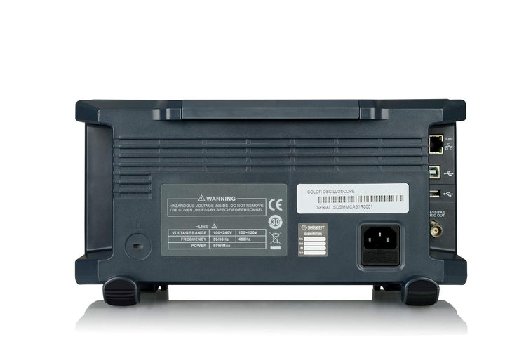 Siglent SDS1104X-E Digitales Oszilloskop, 100 MHz, 4 Kanäle, Standard-Decoder. Single, Single