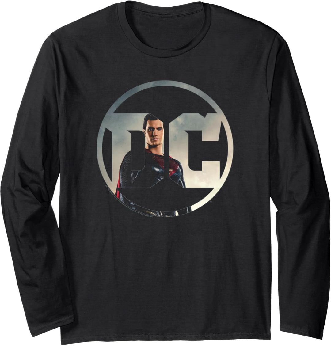 Justice League Movie DC Comics Superman Langarmshirt