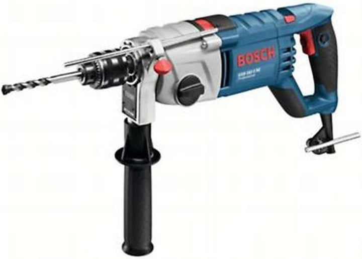 Bosch Professional Schlagbohrmaschine GSB 162-2 RE (inkl. Zusatzhandgriff, Tiefenanschlag, Zahnkranz