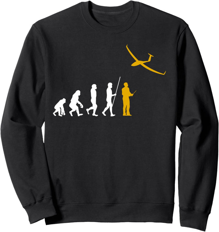 Evolution RC Segelflugzeug Modellbau Ferngesteuert Pilot Sweatshirt