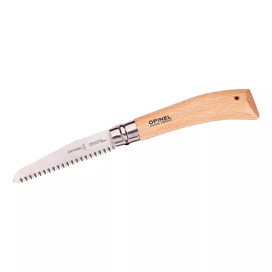 Opinel Baumsäge No. 12 im Blister mit Virobloc-System und Holzgriff matt lackiert, Klinge rostfrei,
