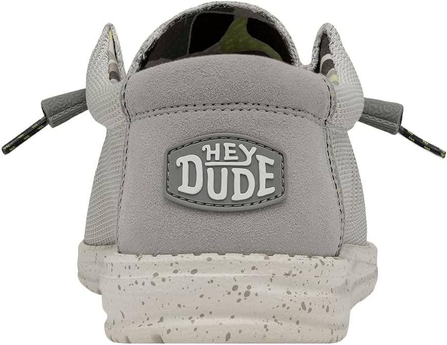 Hey Dude Herren Wally BraidedMokassin 41 EU Grau, 41 EU Grau
