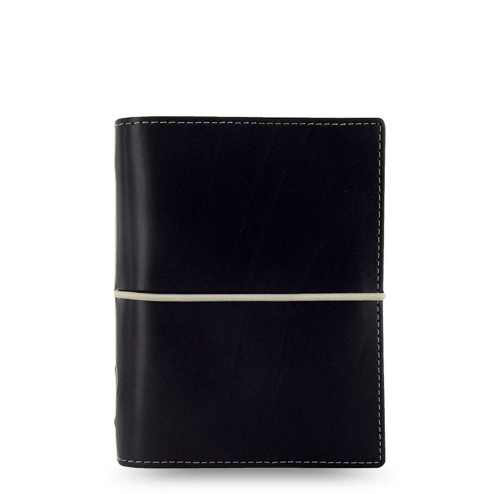 Filofax 27846 Domino Pocket Organiser, schwarz, schwarz