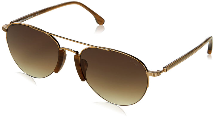 Lozza Unisex Sunglasses 57 Gold, 57 Gold