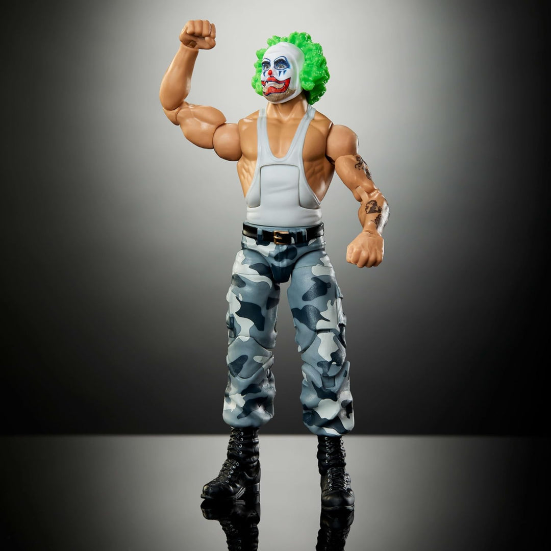 Mattel WWE Elite Collection Actionfigur & Zubehör, Premium Live Event Bushwhacker Luke mit austausch