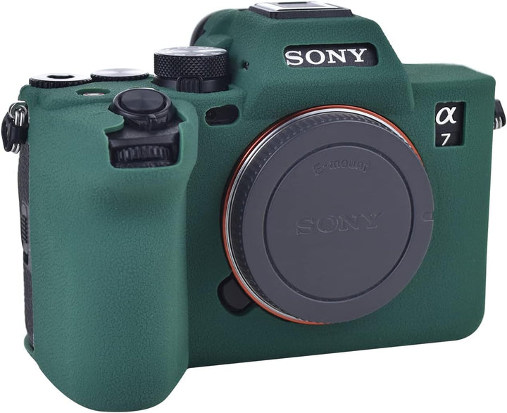 Rieibi Alpha 7 IV Digitalkamera Silikon Schutzhülle Sony A7 IV a7S III A1 Hülle Silikon Schutzhülle