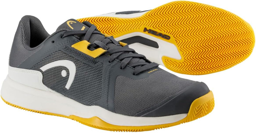 HEAD Sprint Team 3.5 Men Tennisschuhe CLAY 40.5 EU Dunkelbrau Banana, CLAY 40.5 EU Dunkelbrau Banana